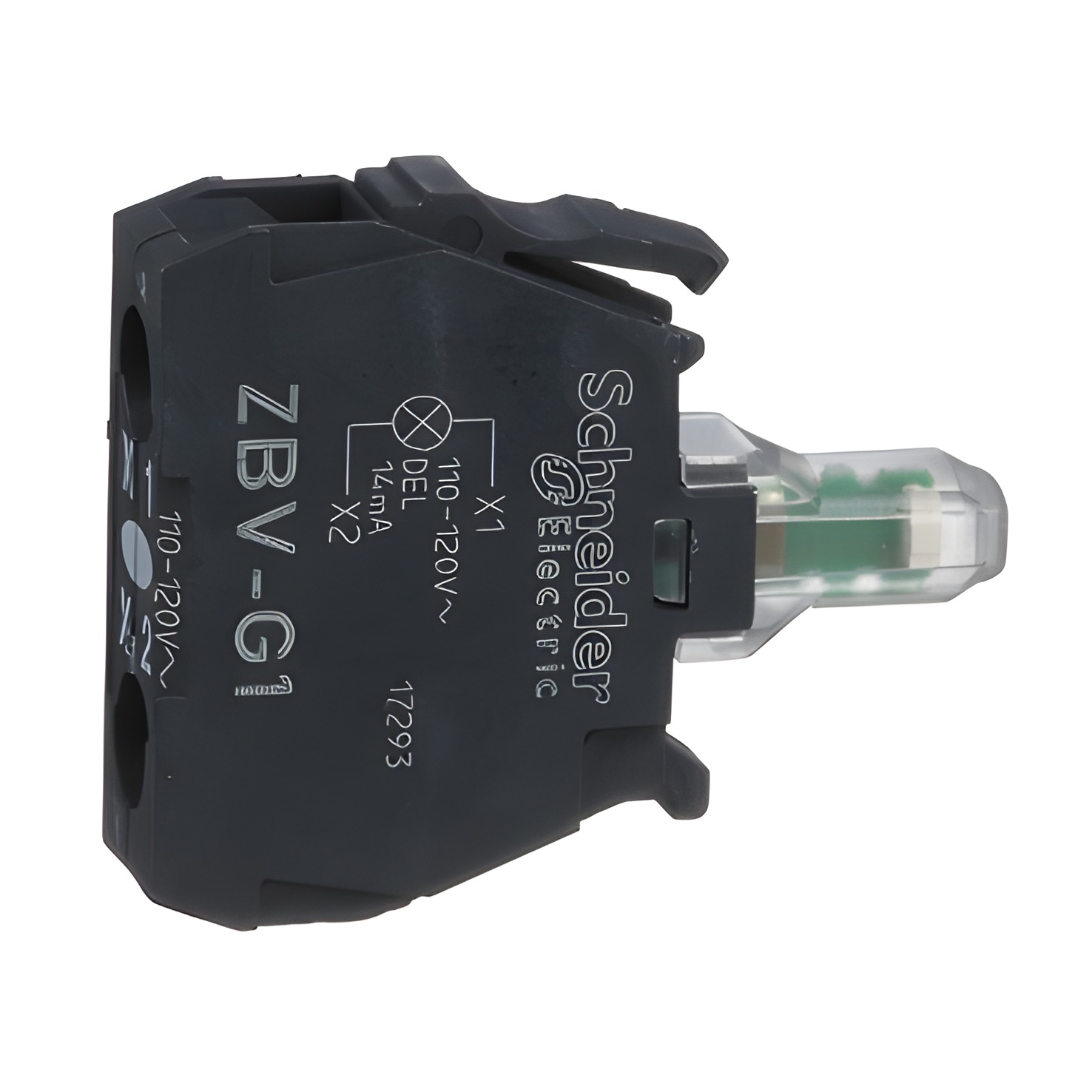 SCHN ZBVG1 Objímka LED, 110...120V, bílá