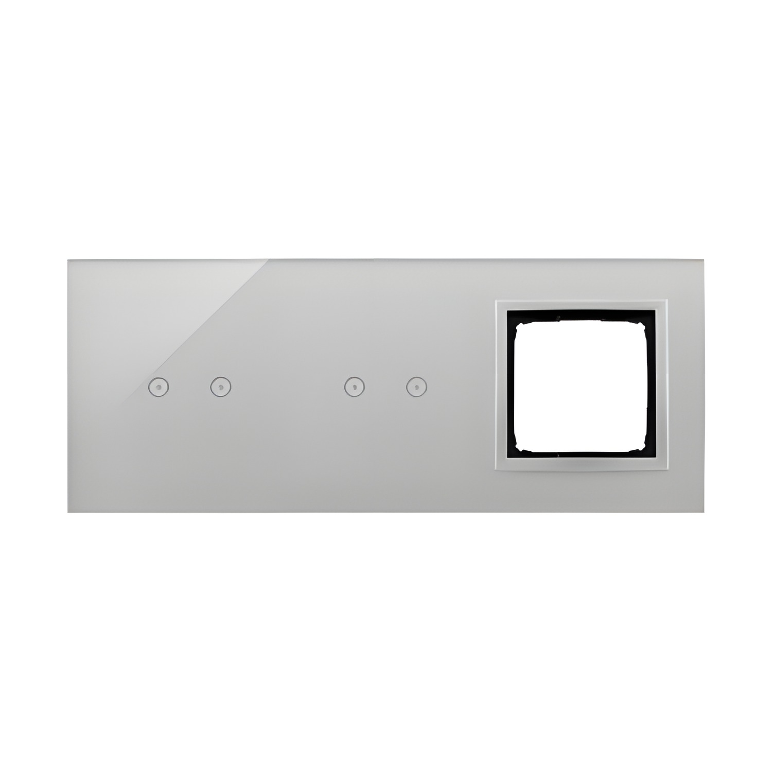 Kryt dot. ovl. SIMON 54 TOUCH DSTR3220/71, 2 ovl. SIMON 54 TOUCH 54 Touch, 2 dotyk.+2 dotyk.+1 dotyk