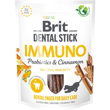 Brit Dental Stick Immuno with Probiotics & Cinnamon 7 pcs
