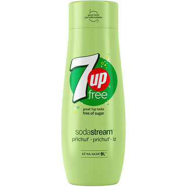 Sirup s příchutí 7UP FREE 440 ml