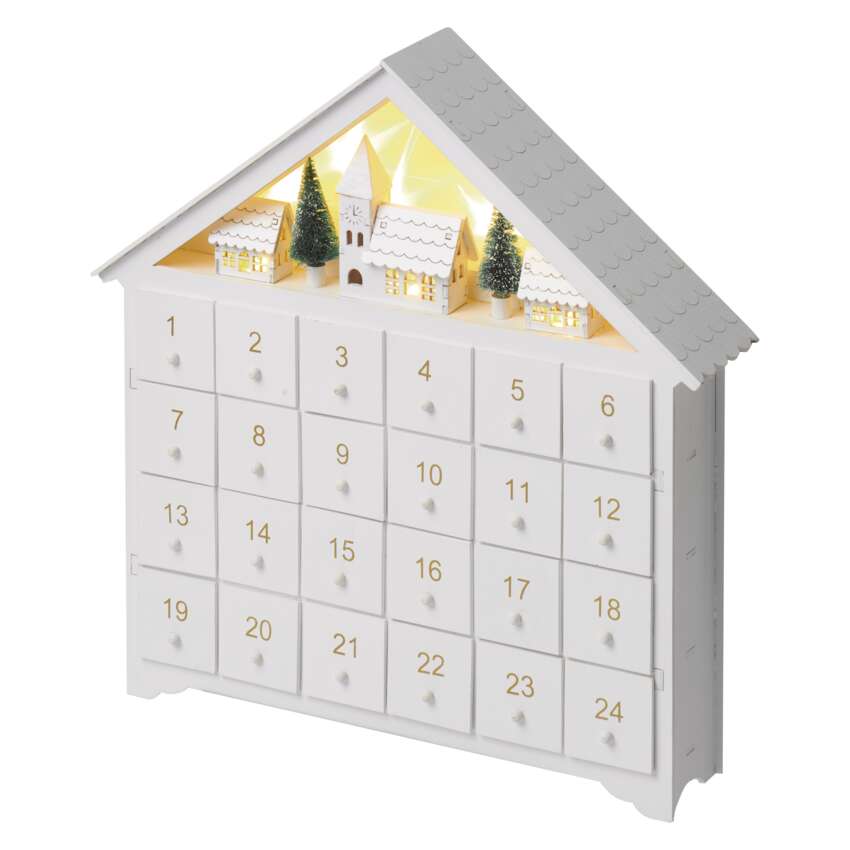 EMOS DCWW02 8LED ADVENT HOUSE 2AA T WW