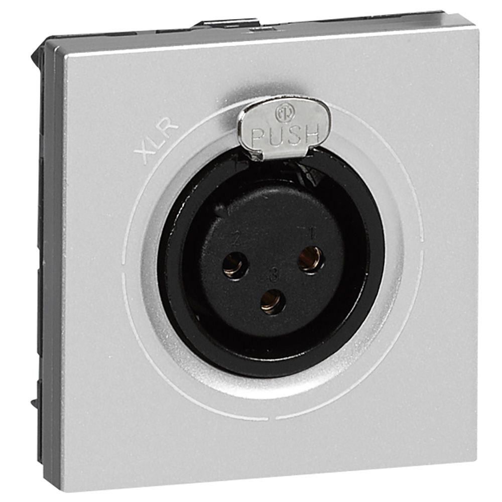 LEG 079255 MOSN ZÁS.XLR 3P SAMICE 2M HLIN