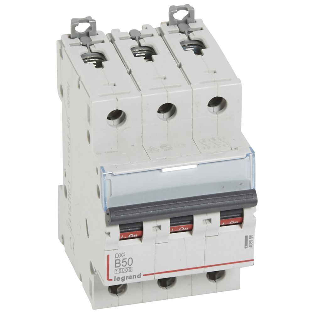 Jistič třípolový LEGRAND 408986 DX3 3P B3 10000A/16KA