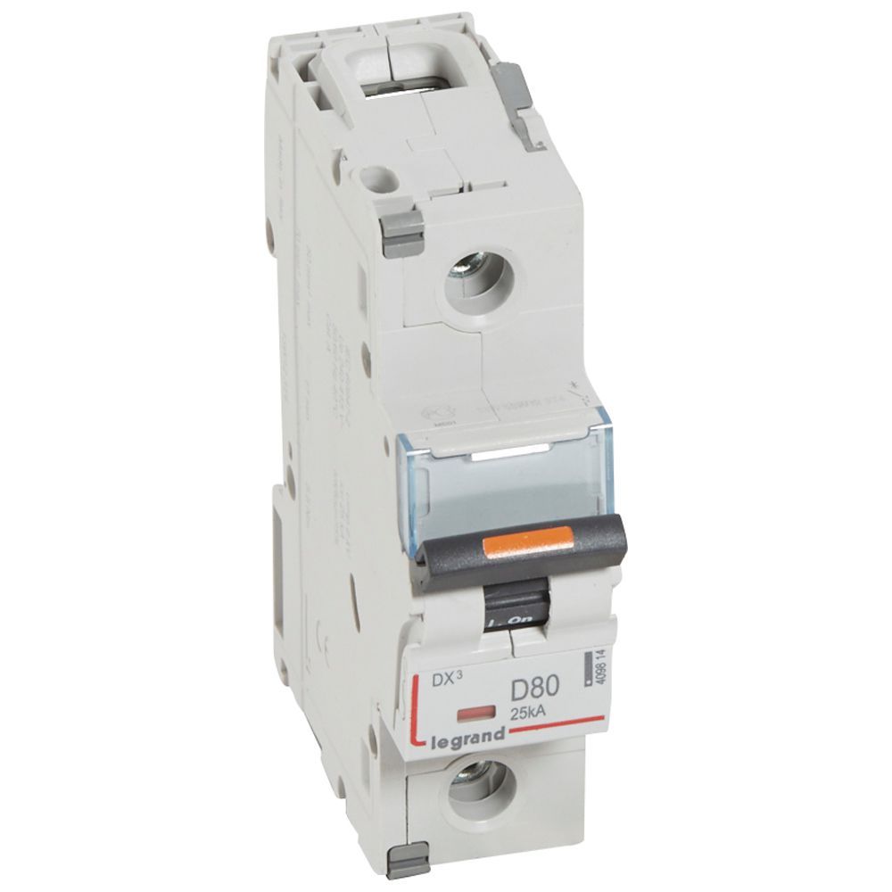 Jistič jednopólový LEGRAND 409814 DX3 1P D80 25KA