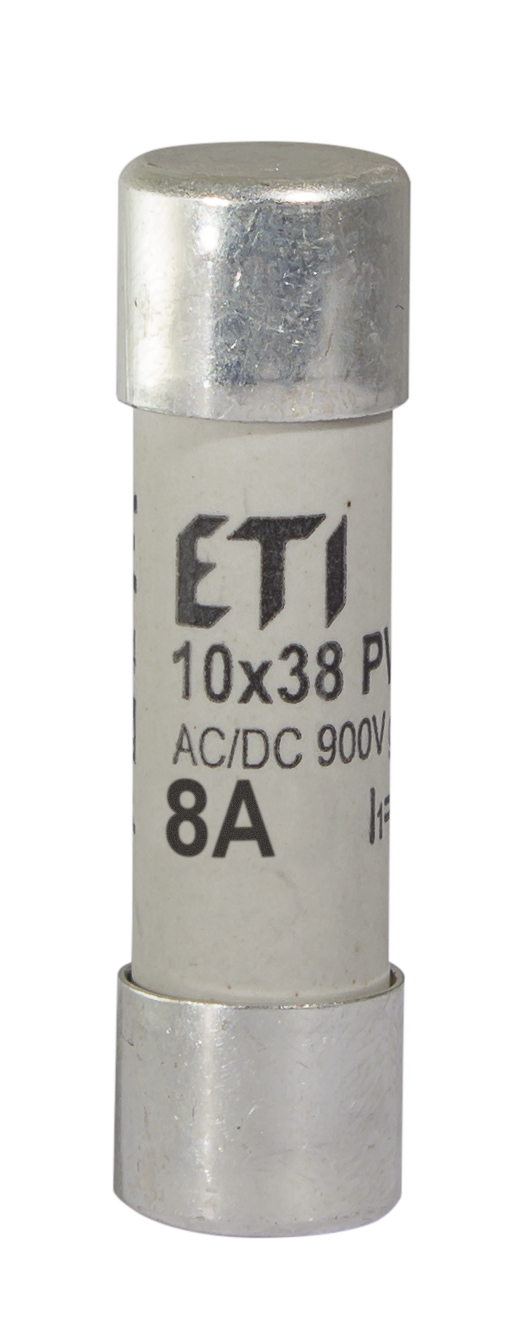 ETI 002625030 pojistka, CH10x38 gR 8A/900V AC/DC