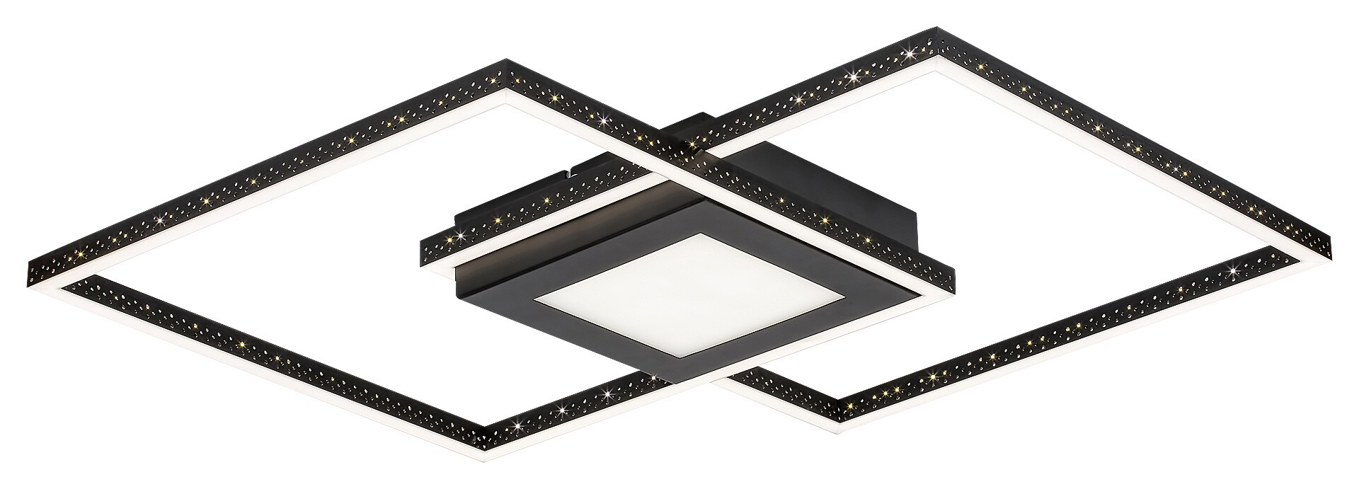 Stropní svítidlo Casimir matná černá LED 40W RABALUX 5269