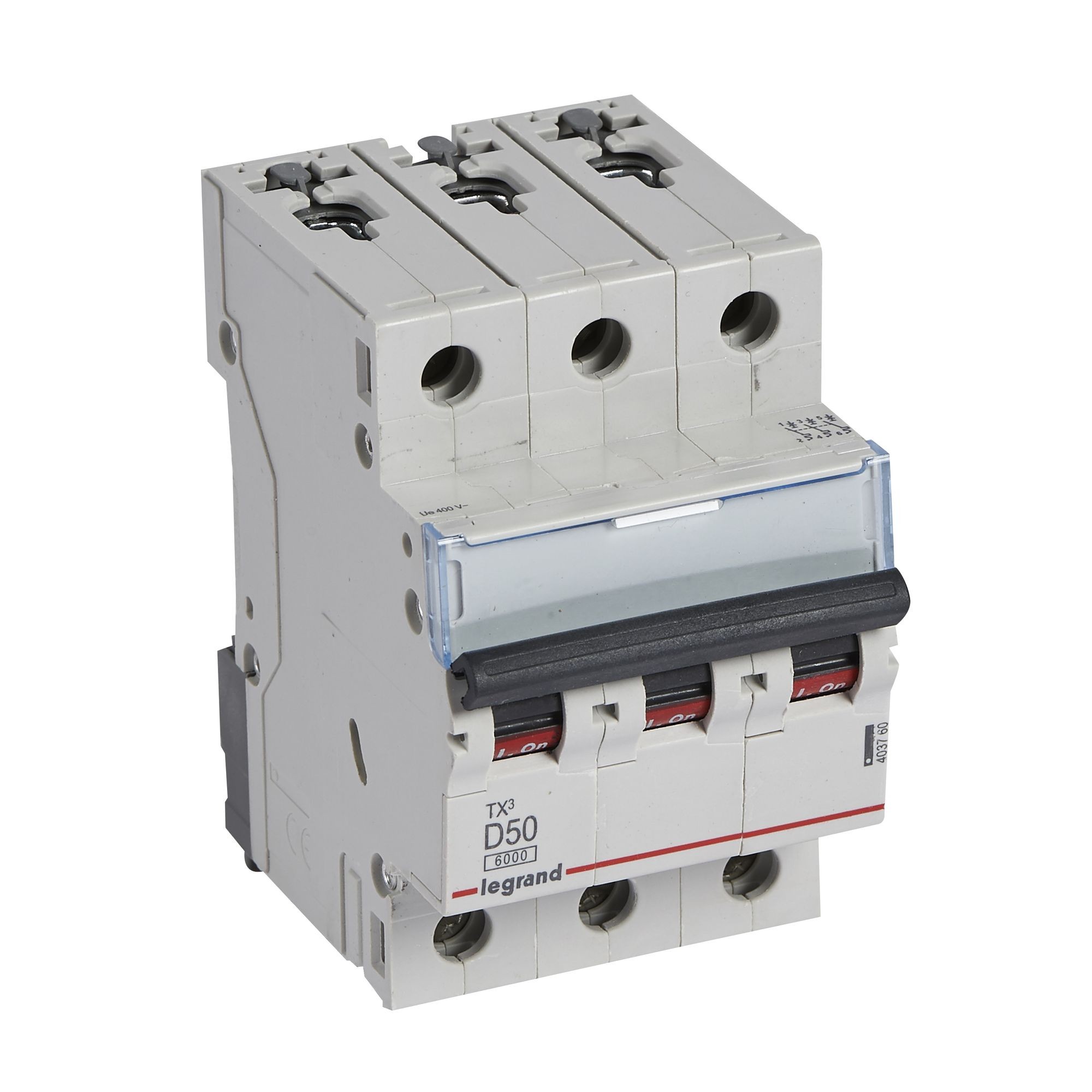 Jistič třípolový LEGRAND 403760 TX3 3P D50 6000A