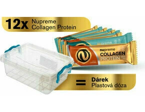 NUPREME Proteinové tyčinky mix v dóze 12 kusů