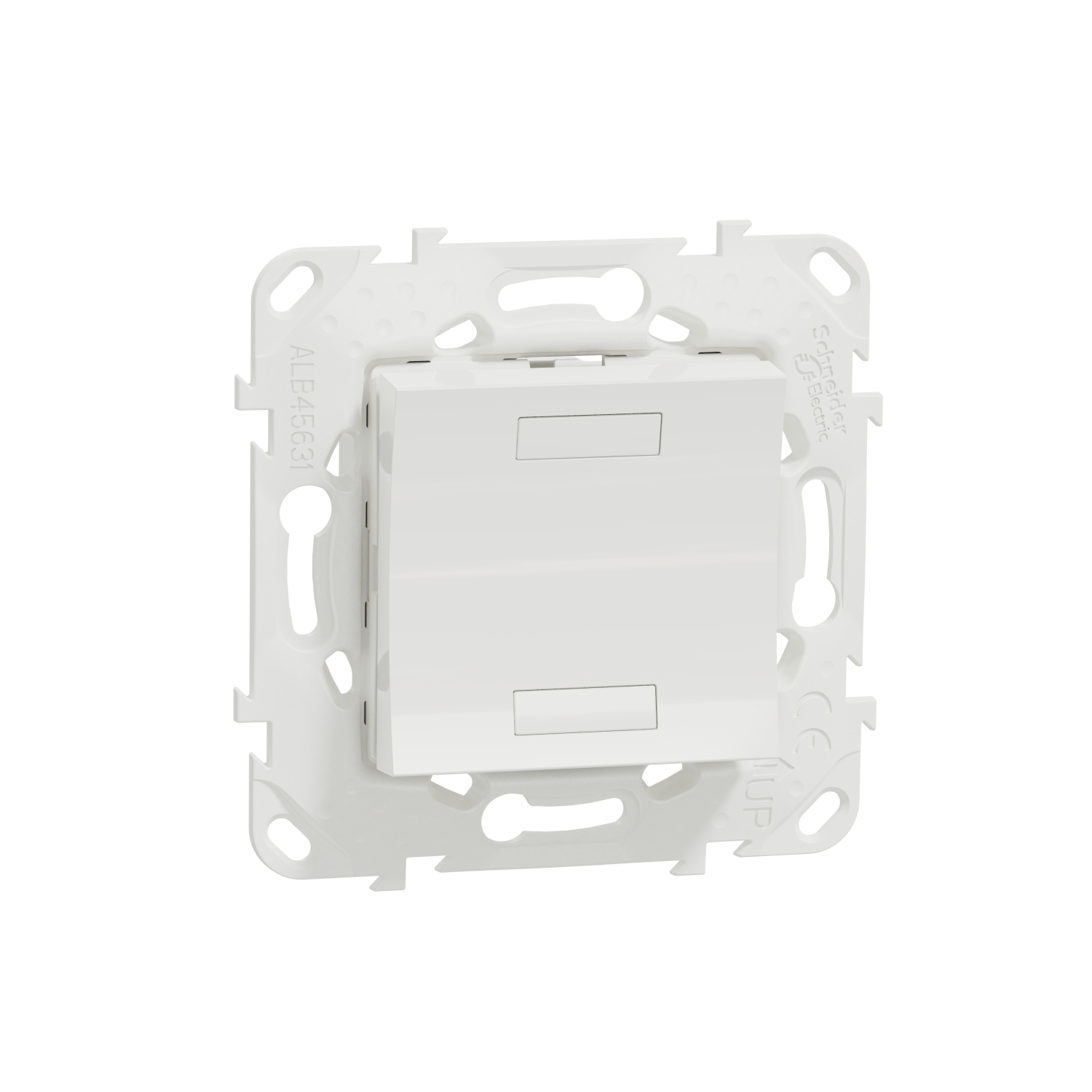 SCHN NU553018 Unica - KNX tlačítko 1-nás., bílá