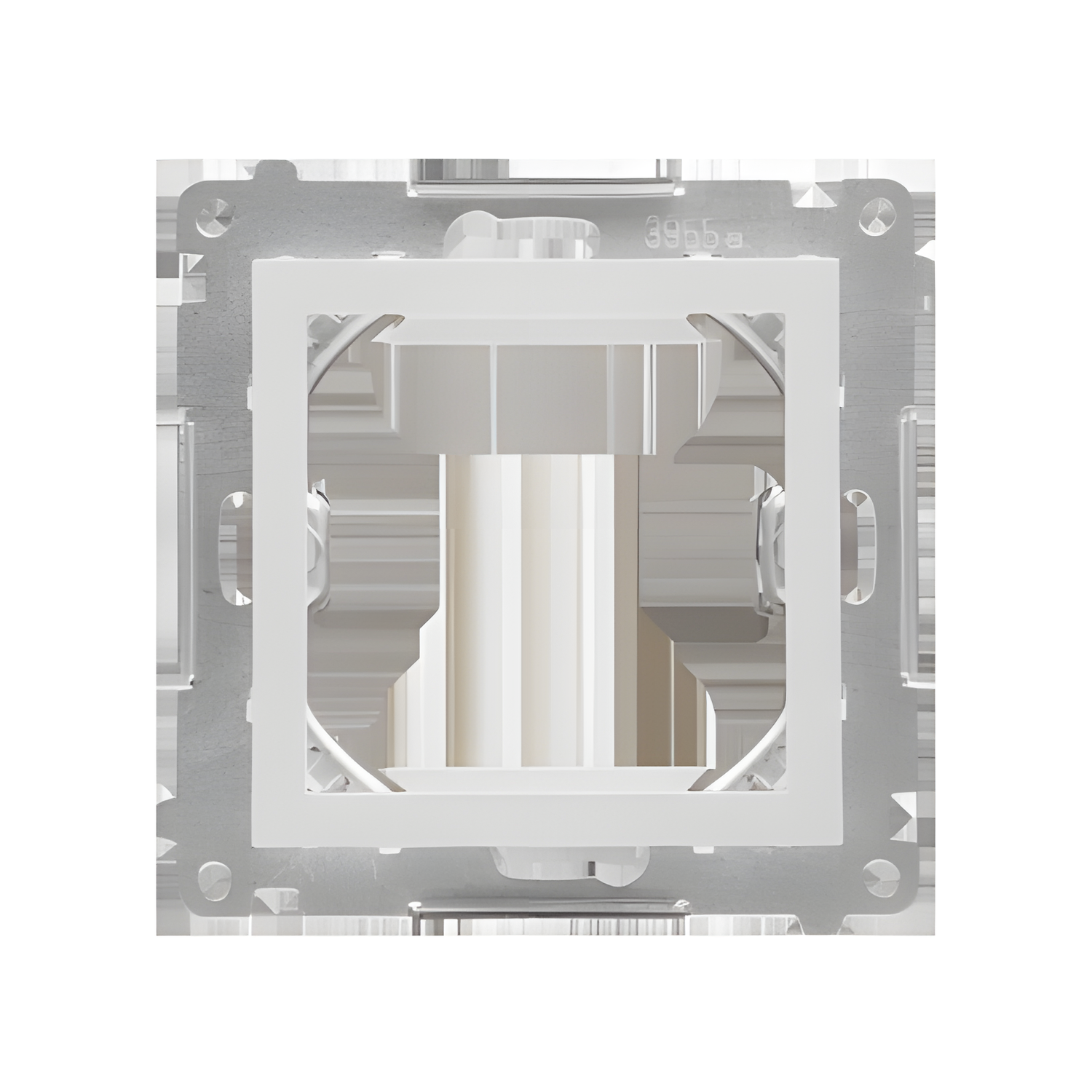Adaptér přechodový SIMON 55 TA45.01/114, pro zařízení standardu 45×45 mm, světle šedá matná
