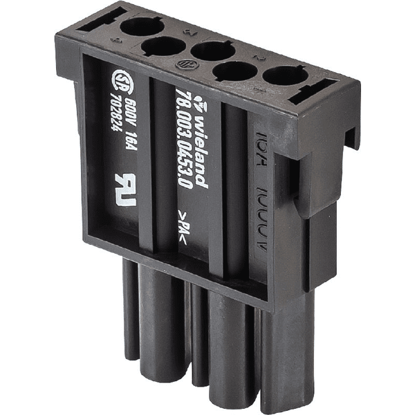 SCHM 78.003.0453.0 Zásuvkový modul revos FLEX, 4 póly + PE
