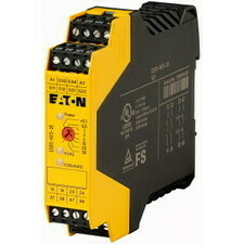 EATON 118705 ESR5-NV3-30 Elektronické bezpečnostní relé, 24V DC, 3 zap. kont., dvoukanálové zpožděné