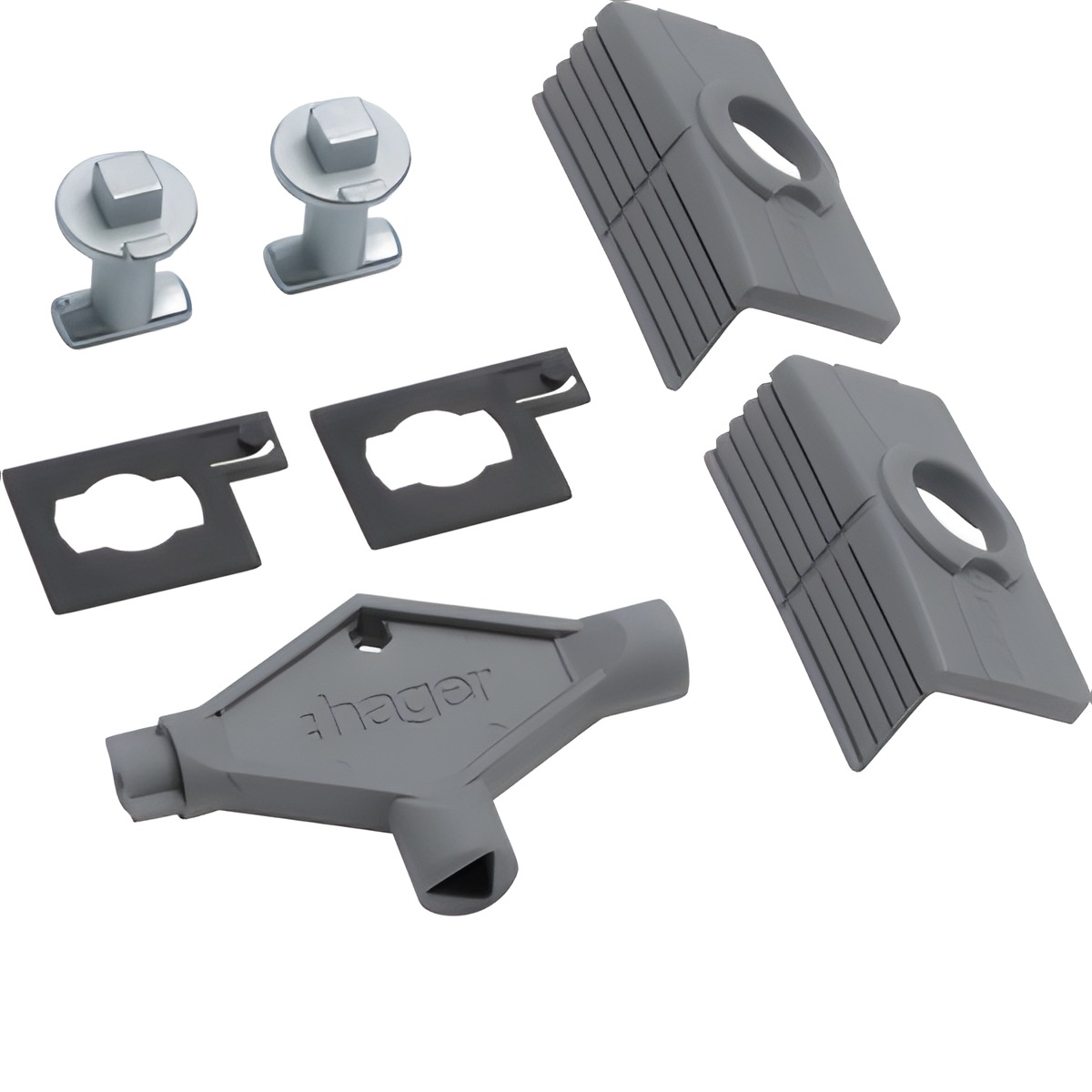HAG FL80Z Dveřní uzávěr-čtyřhran 8x8 mm, s klíčem (přísl. Ori