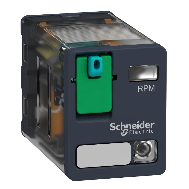 SCHN RPM22JD Výkonové 2P, 15 A, 12 V DC s LED