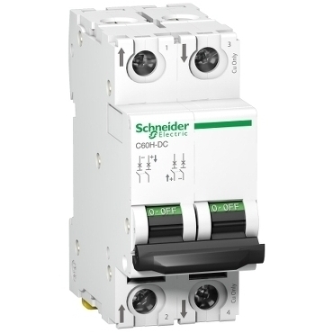 SCHN A9N61534 Jistič C60H-DC 2P 30A C 500V DC RP 0,27kč/ks