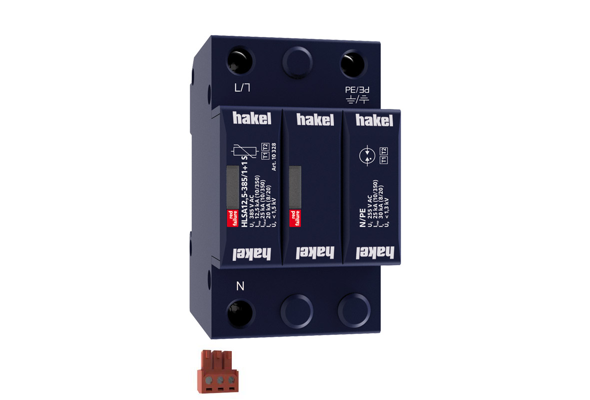 HAKEL 10328 HLSA12,5-385/1+1 S SPD typ 1+2