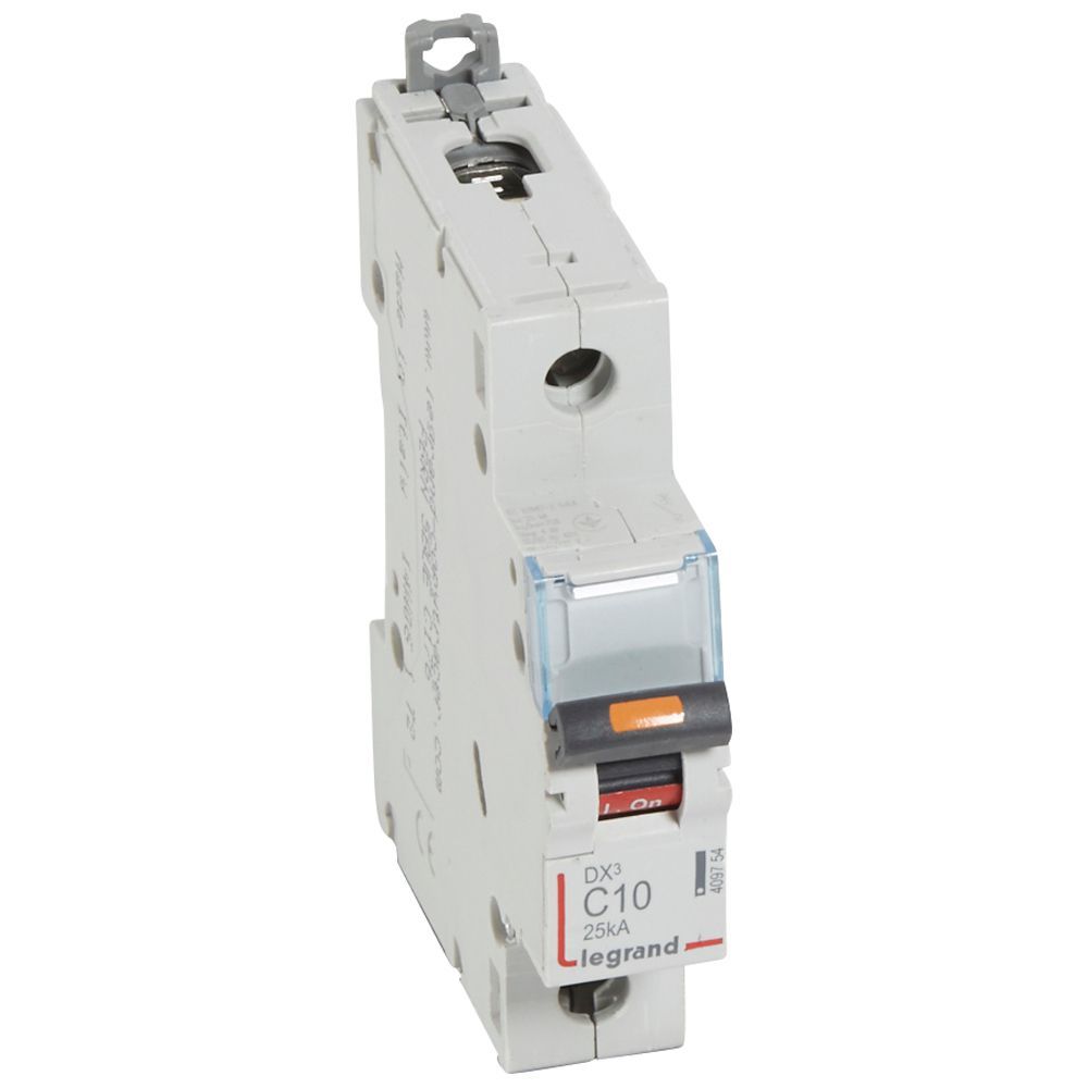 Jistič jednopólový LEGRAND 409754 DX3 1P C10 25KA