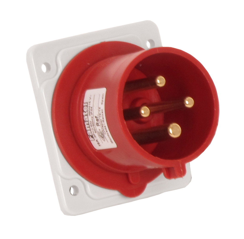 FAM Přívodka vestavná 13370 IP44/400V/16A/4P 6h, přímá - SpeedPRO