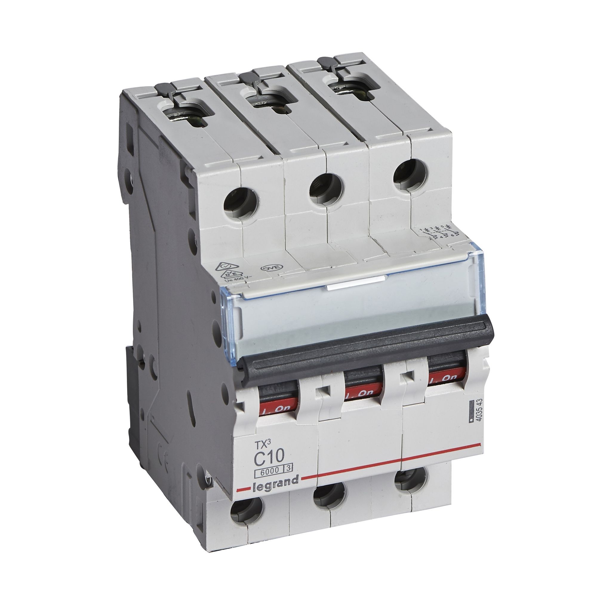 Jistič třípolový LEGRAND 403543 TX3 3P C10 6000A