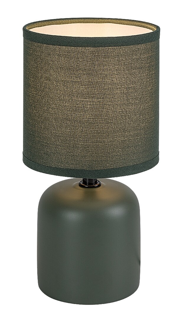Stolní lampa Daphni zelená E14 1×40W RABALUX 74055