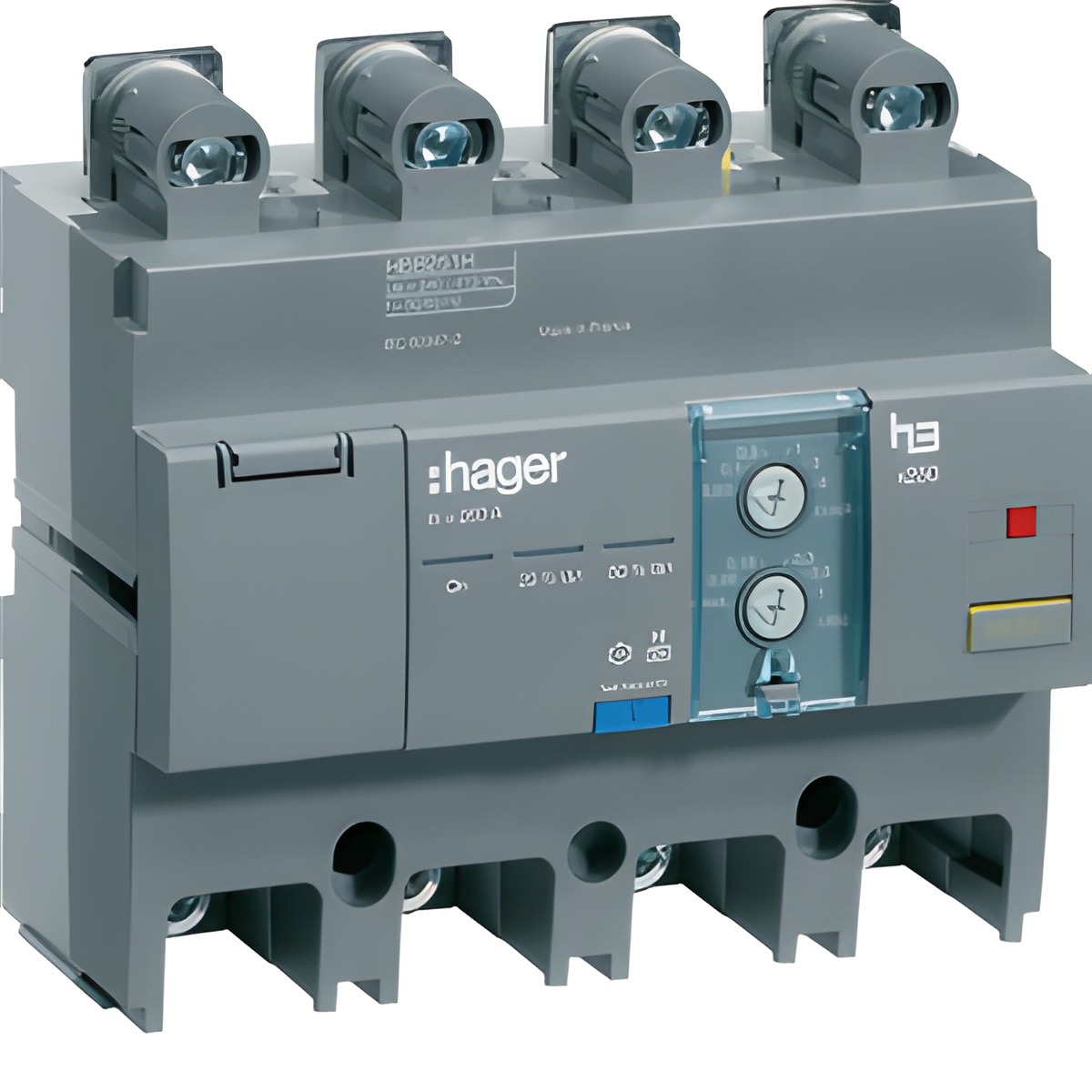 HAG HBT250H Chráničový modul pro P250, 4-pól, 250A; 0,03 - 6 A