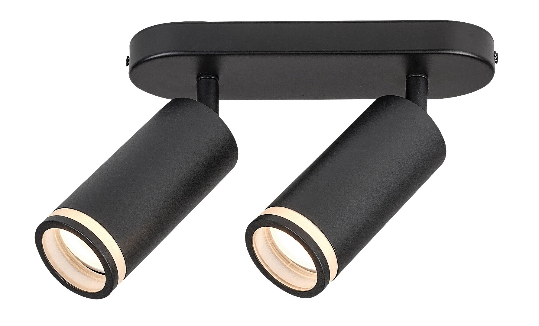 Stropní svítidlo Senobia černá GU10 2×35W RABALUX 73034