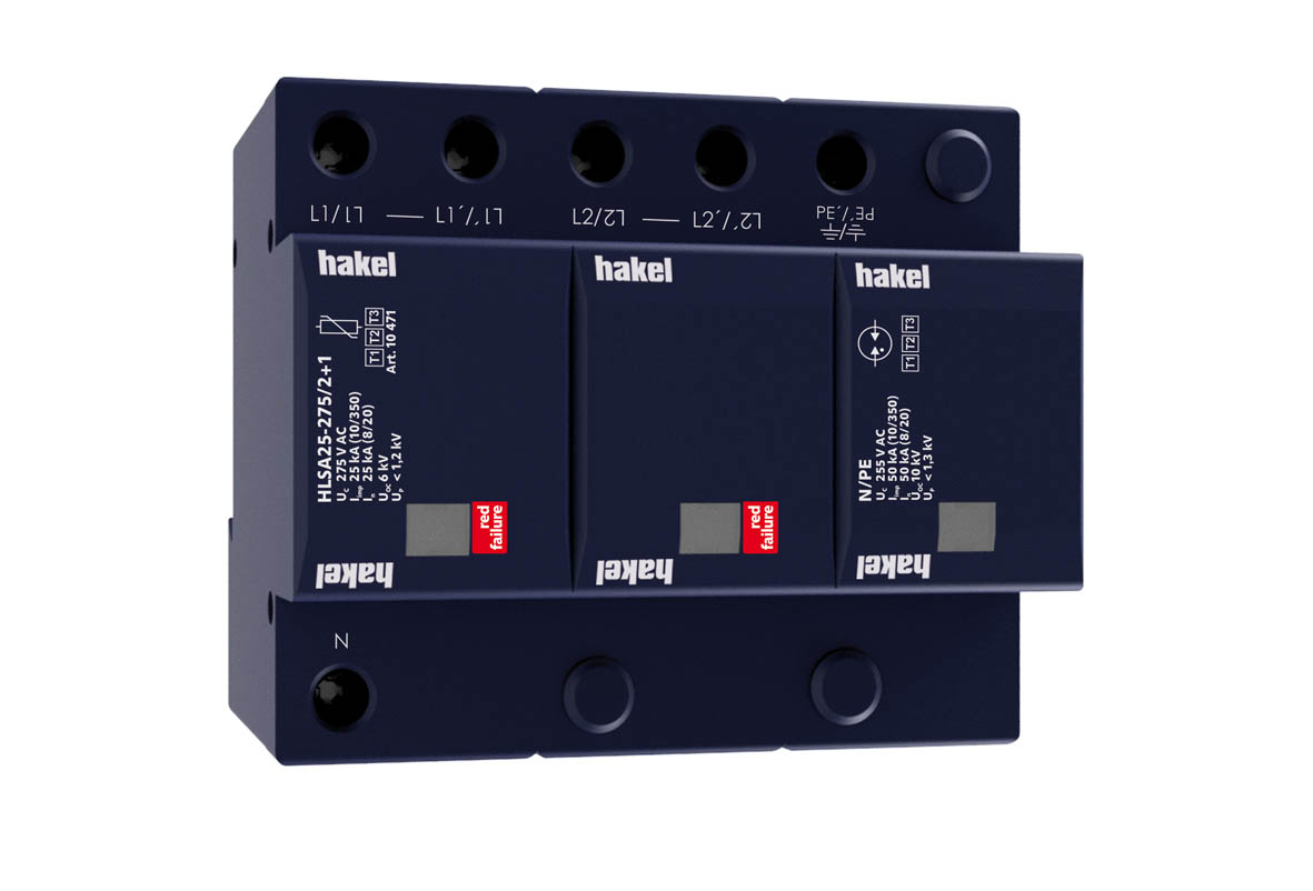HAKEL 10471 HLSA25-275/2+1 SPD typ 1+2+3
