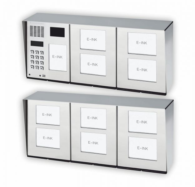 Tablo zvonkové CZECHPHONE 4004005872, E-INK MELODY, 124 jmenovek