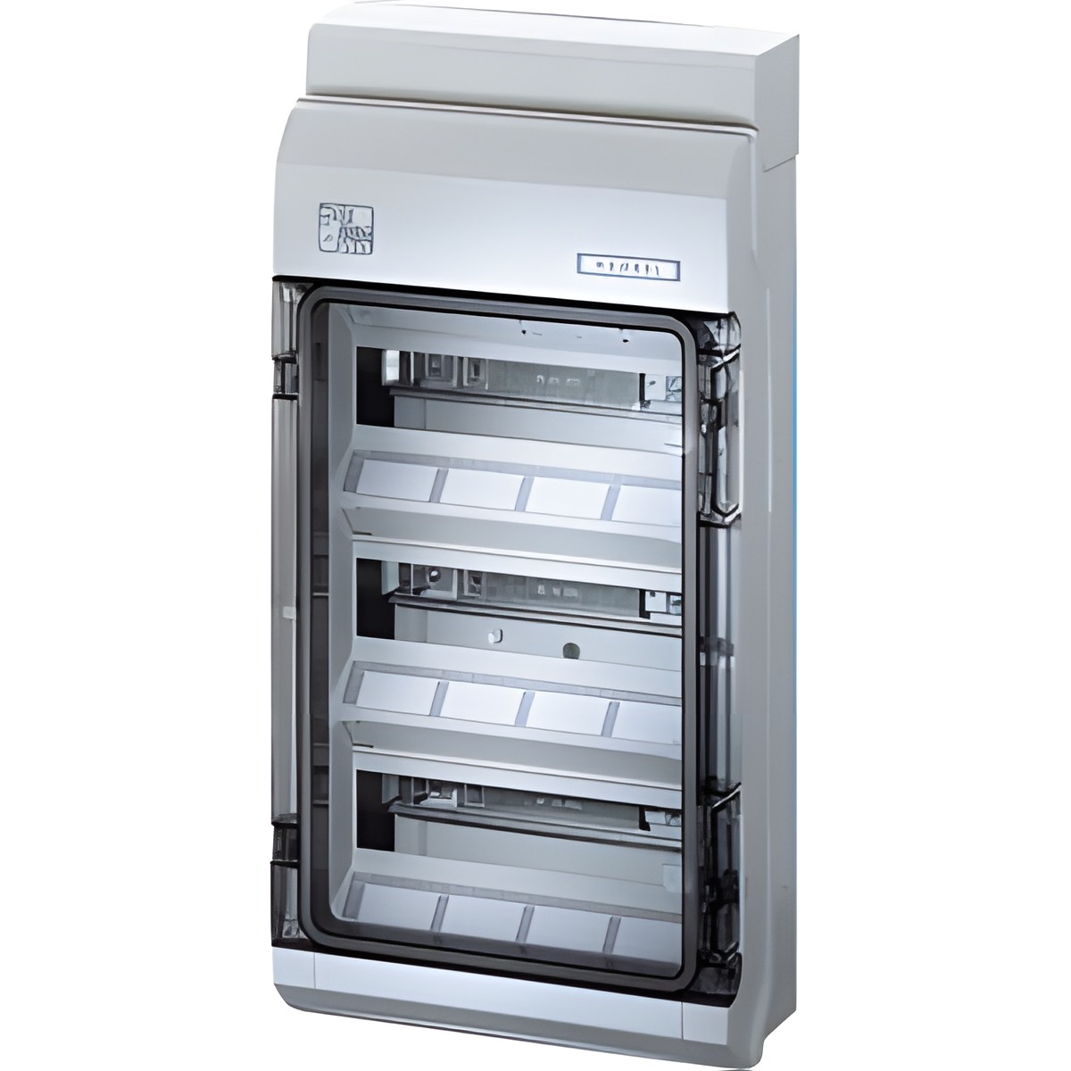 HEN KV PC 9336 Jističová skříň 3x 12 modulů pro nechráněnou venkovní instalaci, se svorkovnicí PE/N,