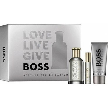 Hugo Boss Boss Bottled EDP 100 ml + sprchový gel 100 ml + EDP 10 ml