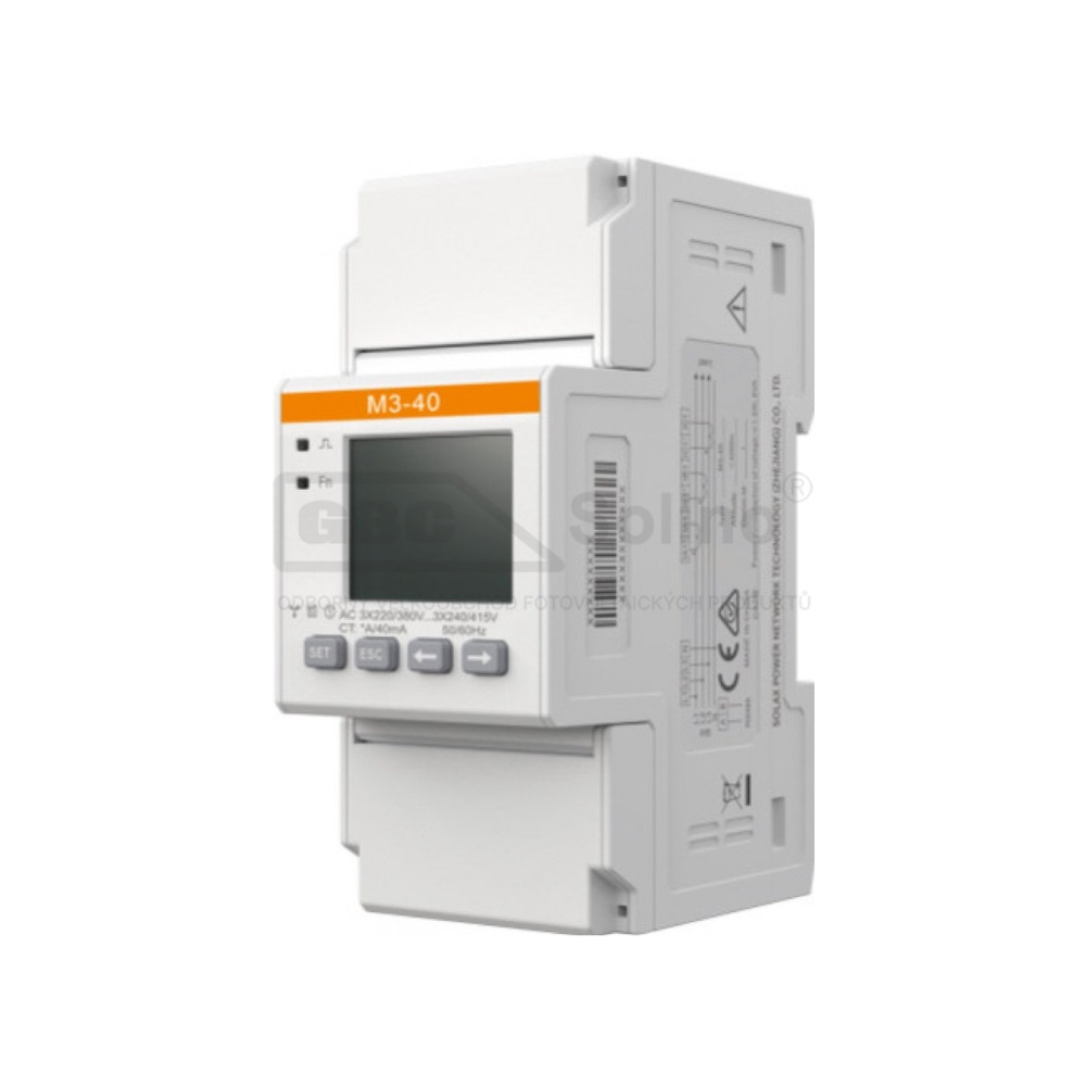 Solax 3Ph Meter M3-40, bez 100A/40mA