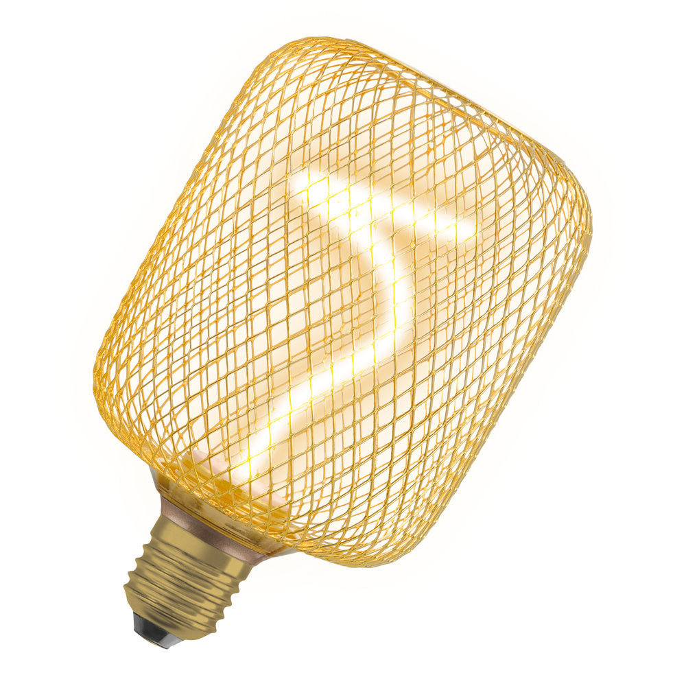 LED žárovka OSRAM LDECOSQ100GD 3,5W/818230VSFILE27FS1
