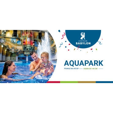 BABYLON AQUAPARK vstupné pro osobu do 140 cm