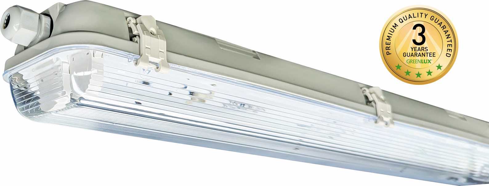 Svítidlo průmyslové GREENLUX TRUST LED PS 2xT8/120CM, IP65