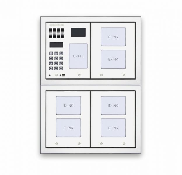 Tablo zvonkové CZECHPHONE 4004005835, E-INK DUO+, 80 jmenovek