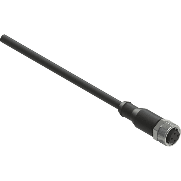 SCHM PZ-VFCA4PD3M konektorový kabel, 4 póly, PVC, přímý, 3 m, závit M12x1