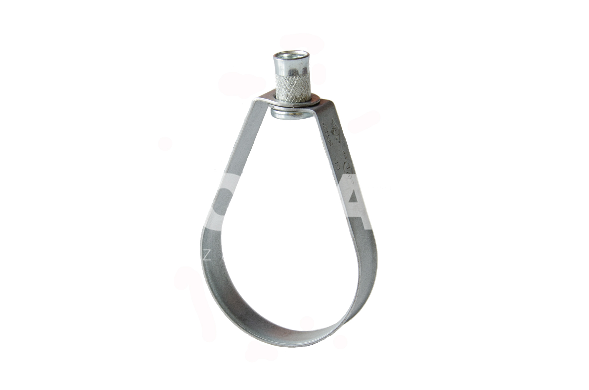 Objímka SPRINKLER DN50, 2", 60,3mm s regulační maticí M10, pozink