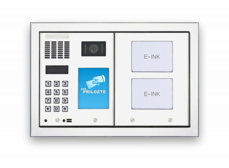 Tablo zvonkové CZECHPHONE 4004005925, E-INK MELODY, 22 jmenovek