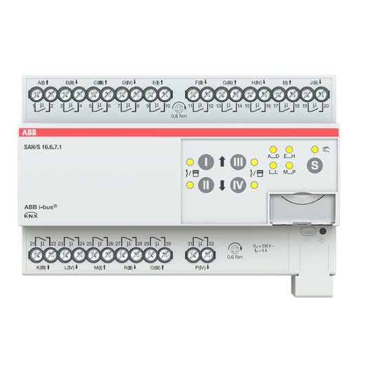 ABB 2CDG110245R0011 Člen akční spínací, SAH/S 16.6.7.1 35-KNX