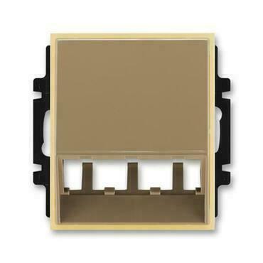 ABB 5014E-A00400 25 Kryt zásuvky komunikační (pro prvky Panduit Mini-Com) 07-Element