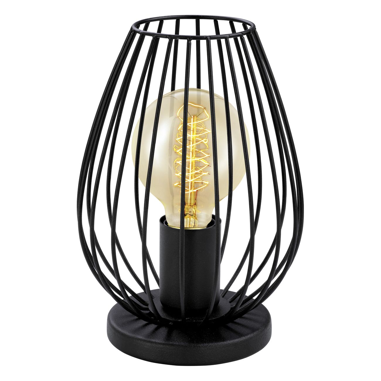 Stolní svítidlo NEWTOWN černá O160 mm 1X60W EGLO
