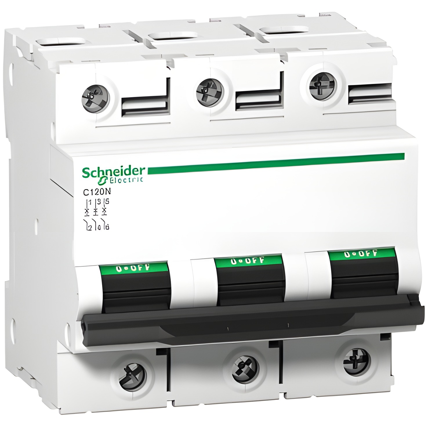 Jistič třípolový SCHNEIDER A9N18387 C120N 3P 80A D