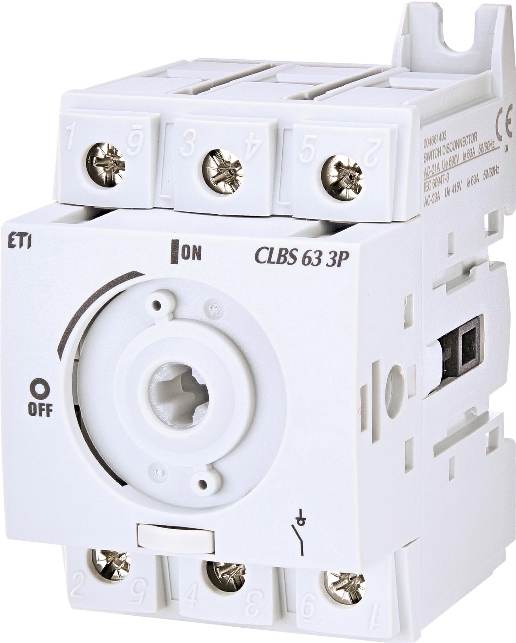 ETI 004661403 odpínač, CLBS 63 3P