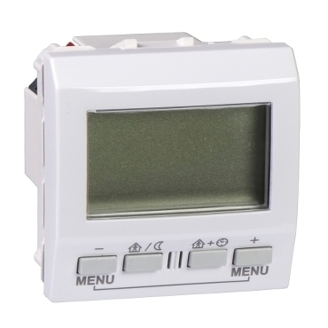 SCHN MGU3.534.18 KNX Unica regulátor teploty místnosti s displejem, polar RP 0,15kč/ks