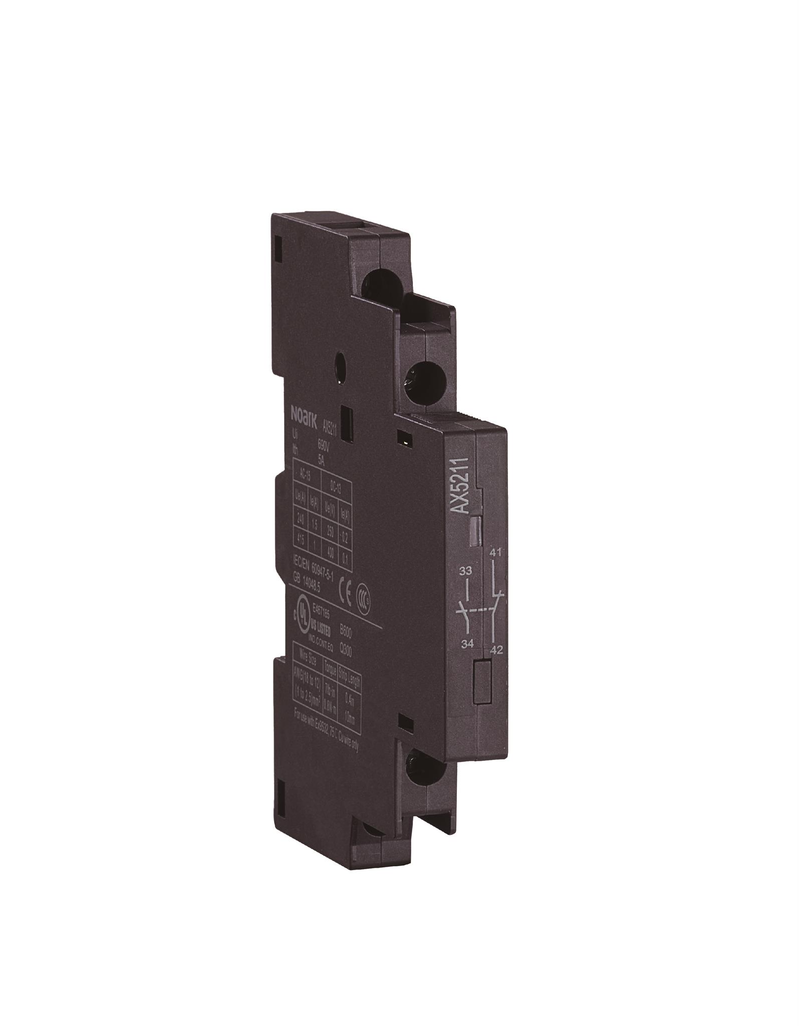 Kontakty pomocné NOARK 108147 AX52 02 2NC