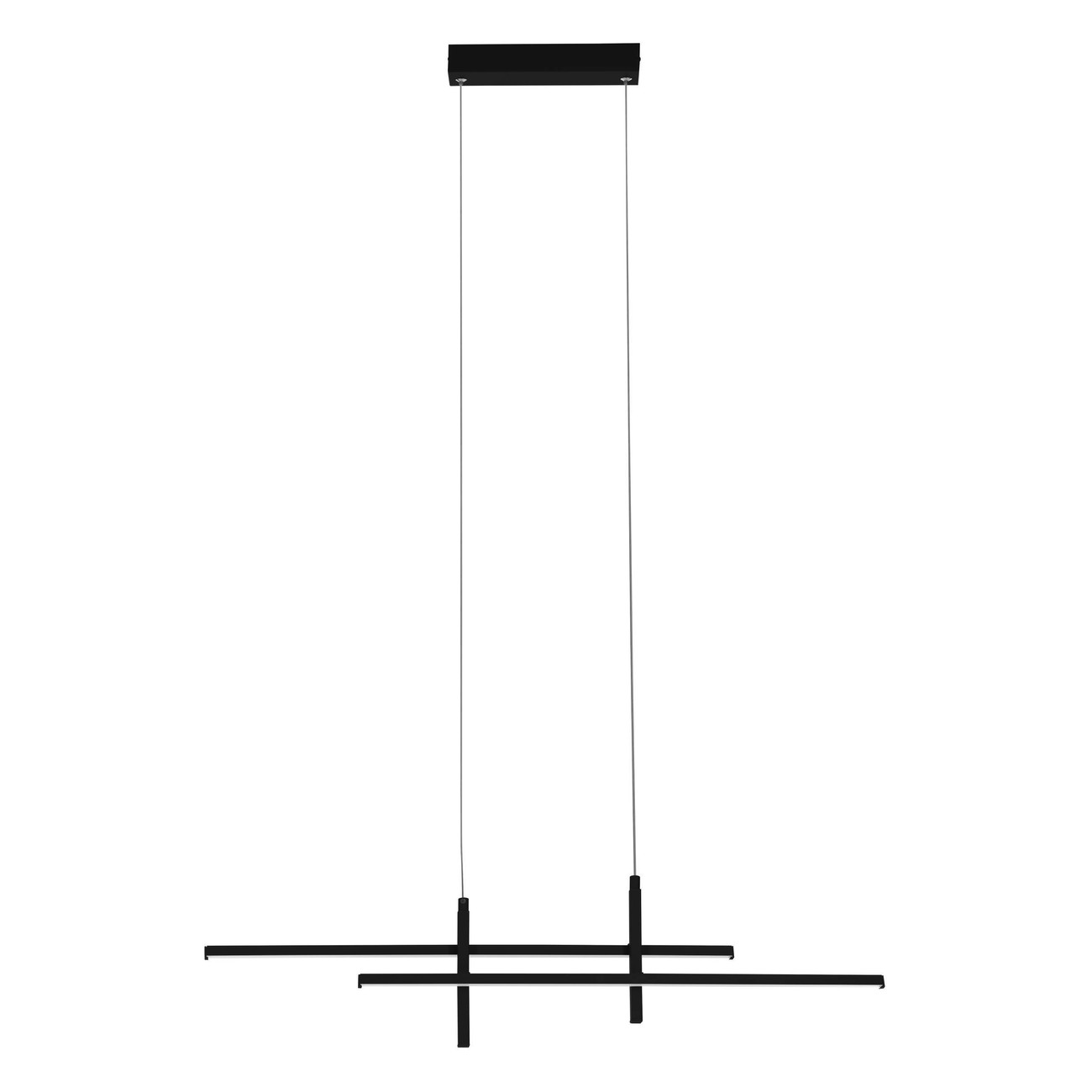 Závěsné svítidlo TREPILIANO černá 1100×70 mm 20W EGLO