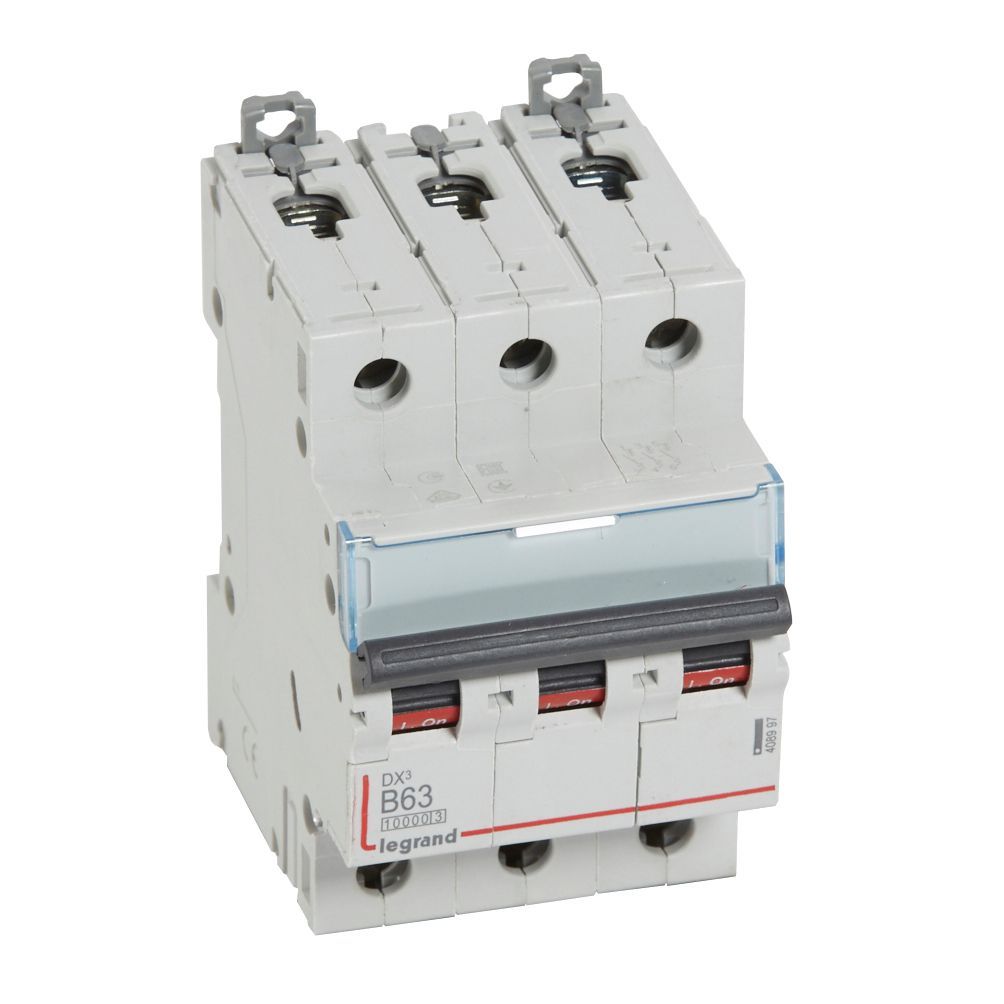 Jistič třípolový LEGRAND 408997 DX3 3P B63 10000A/16KA