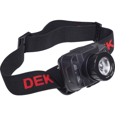 Svítilna LED čelová se zoomem DEK