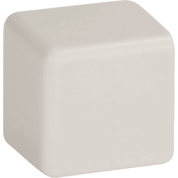 SCHM 05451 Koncovka pro minikanály 15x17 - bílá