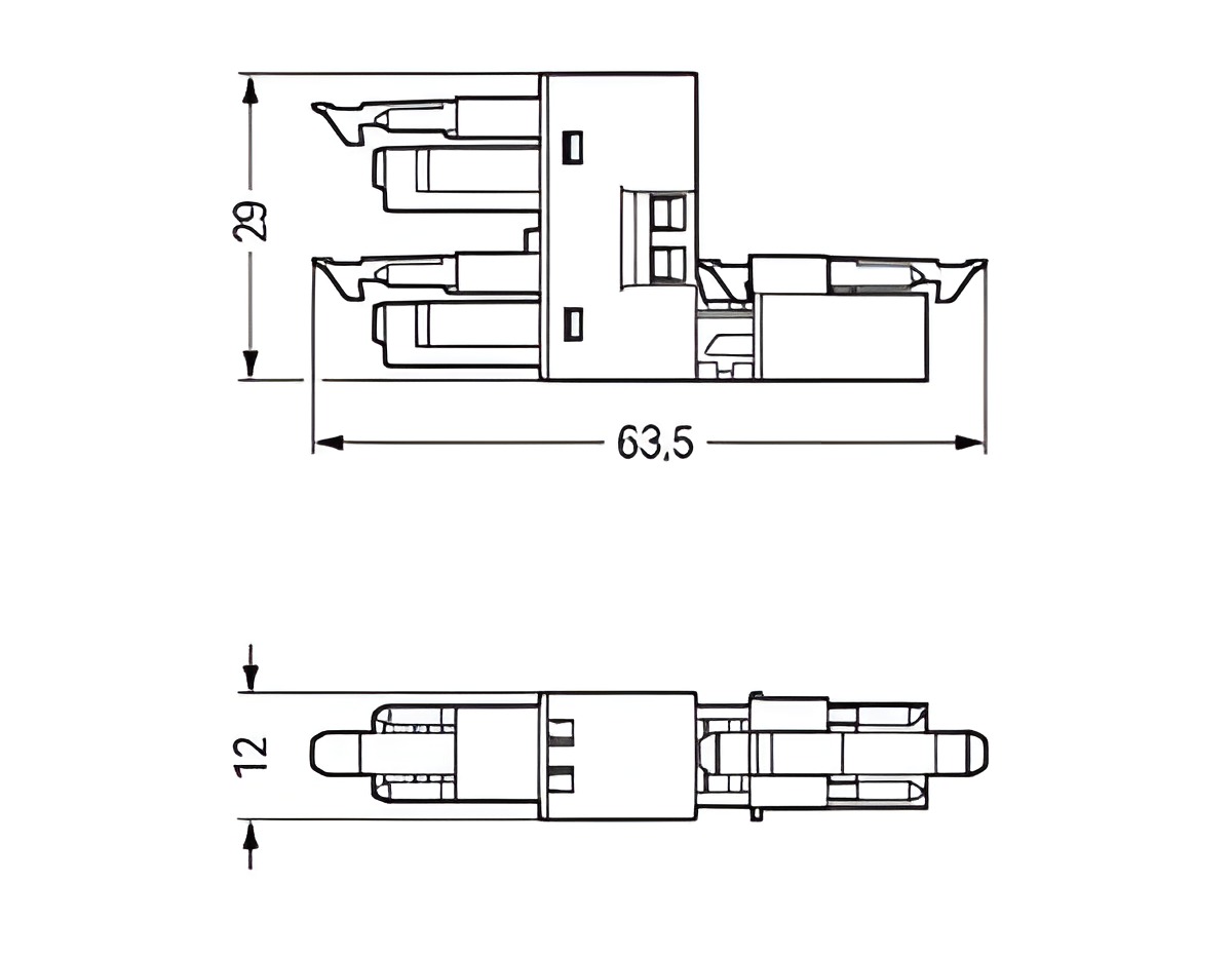 H-rozdělovač WAGO 890-1636